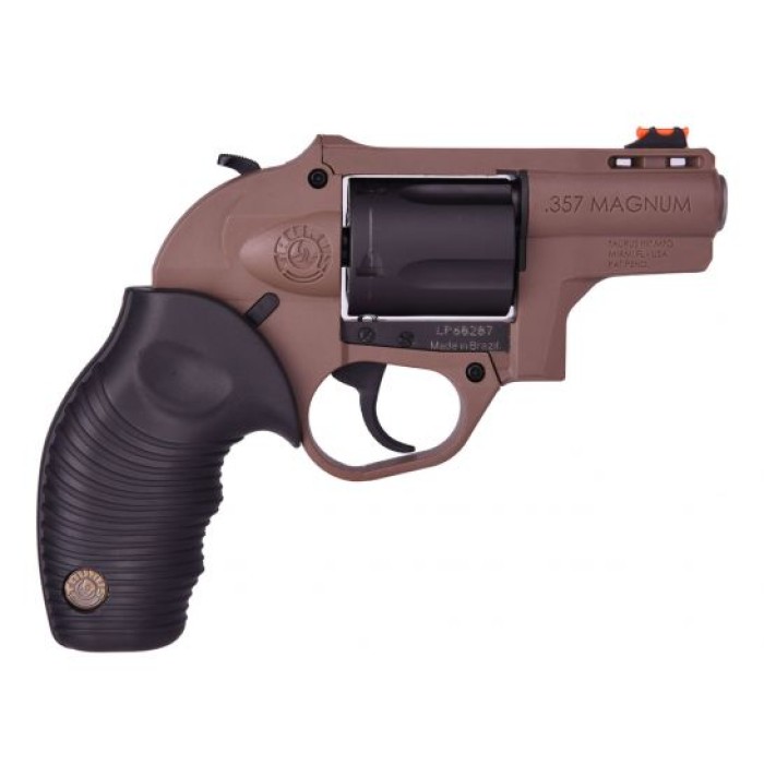 Taurus 605 Protector 2" .357 Magnum Revolver, Coyote Brown - 2-605021B