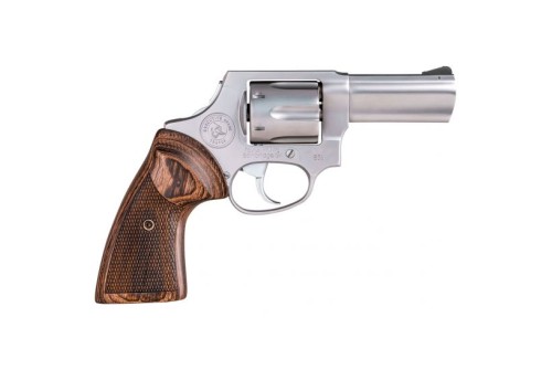 Taurus 856 Executive Grade 3" 38 Special Revolver, Satin Stainless - 2-856EX39CH