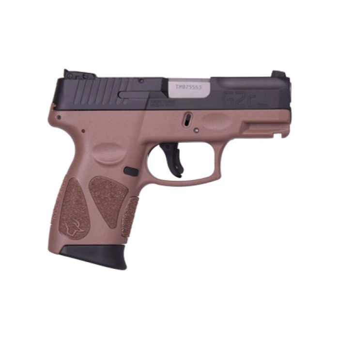 TAURUS G2C 9MM 3.25" BARREL 12-ROUNDS COYOTE BROWN INCLUDES 2 MAGAZINES