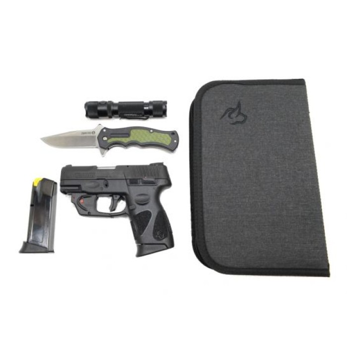 Taurus G2C 9mm Pistol With EDC Kit, Black - 1-G2C931-CK