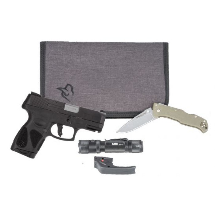 Taurus G2S 9mm Pistol With Carry Pack, Black - 1-G2S931-CK