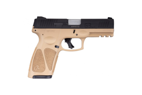 Taurus G3 9mm Pistol 4" 15/17rd, Blk/FDE - 1-G3B941T