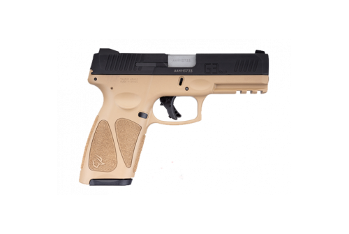 Taurus G3 Full Size 9mm Pistol 4" 15 Rd, Tan/Black - 1-G3B941T-15