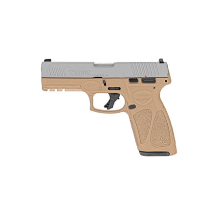 Taurus G3 Full Size 9mm Pistol 4" 15/17 Rd, Tan/SS - 1-G3B949T