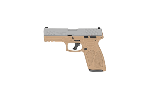 Taurus G3 Full Size 9mm Pistol 4" 15/17 Rd, Tan/SS - 1-G3B949T