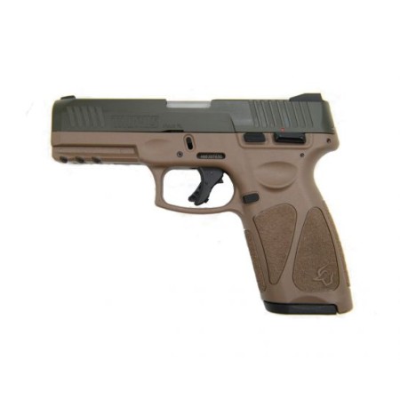 Taurus G3 Full Size 9mm Pistol, FDE/Green - 1-G394BB