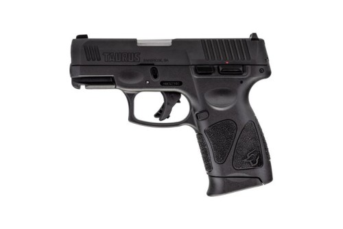 Taurus G3C 3.2" 9mm Pistol, Black - 1-G3C931