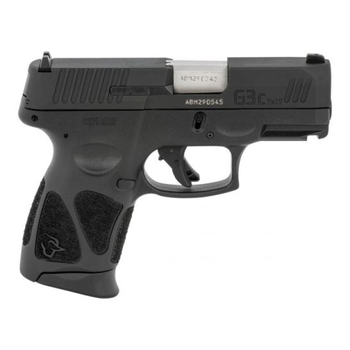 Taurus G3C MA 10 Round 9mm Pistol, Black - 1-G3C931-MA