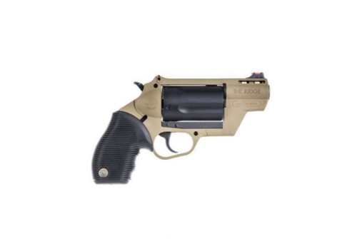 Taurus Judge Public Defender .410/45 Colt Revolver, FDE - 2-441021FDE