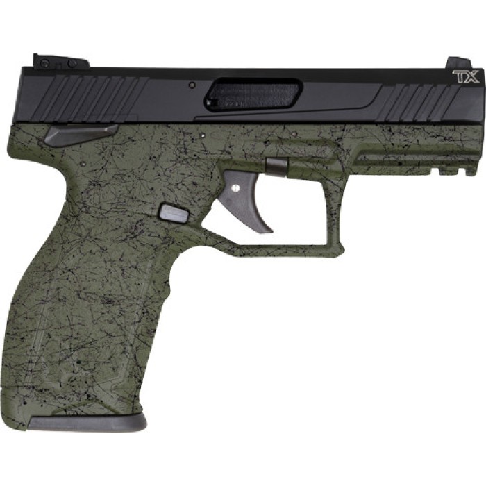 Taurus Tx-22 .22Lr 4.1" Adj. 16-Shot Green Splatter 1TX22141SP2