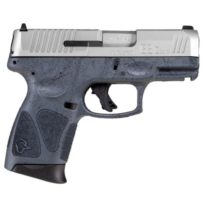 Taurus G3C Gray Splatter / Stainless 9mm 3.2" Barrel 10-Rounds