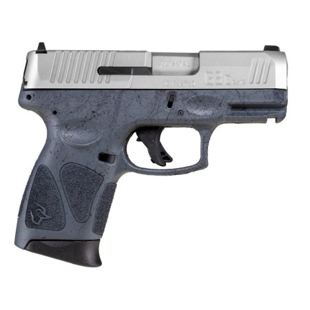 Taurus G3C Gray / Stainless 9mm 3.2" Barrel 12-Rounds Fixed Sights