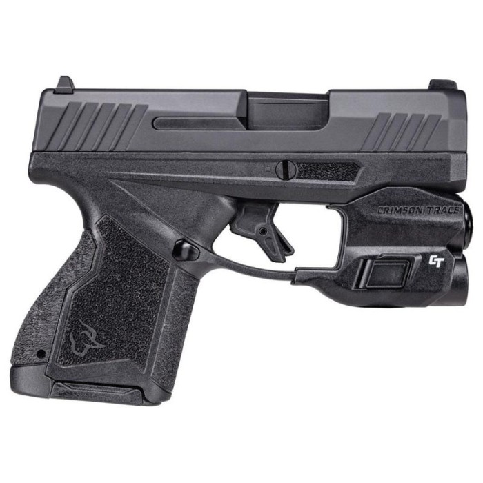 Taurus GX4 9mm 3.06" Barrel 11-Rounds Crimson Trace Light