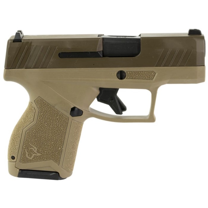 Taurus GX4 Flat Dark Earth / Patriot Brown 9mm 3" Barrel 11-Rounds