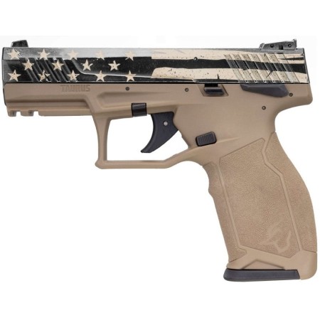 Taurus TX22 Distressed Flag / Flat Dark Earth .22 LR 4.1" Barrel 10-Rounds