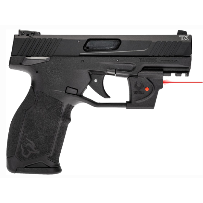 Taurus TX22 Compact 22lr 13rd 3.5" Pistol w/ Laser, Black - 1-TX22131VL