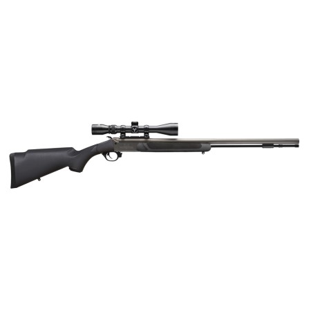 Traditions Nitrofire Muzzleloader .50 Cal, 26" Barrel, 3-9x40mm Duplex Scope, Black, 1rd