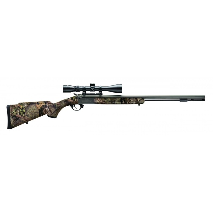 Traditions Nitrofire Muzzleloader .50 Cal, 26" Barrel, 3-9x40mm Duplex Scope, MO Breakup Country, 1rd