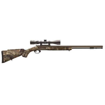 Traditions Nitrofire Muzzleloader .50 Cal, 26" Barrel, 3-9x40mm Duplex Scope, Bronze/Veil, 1rd