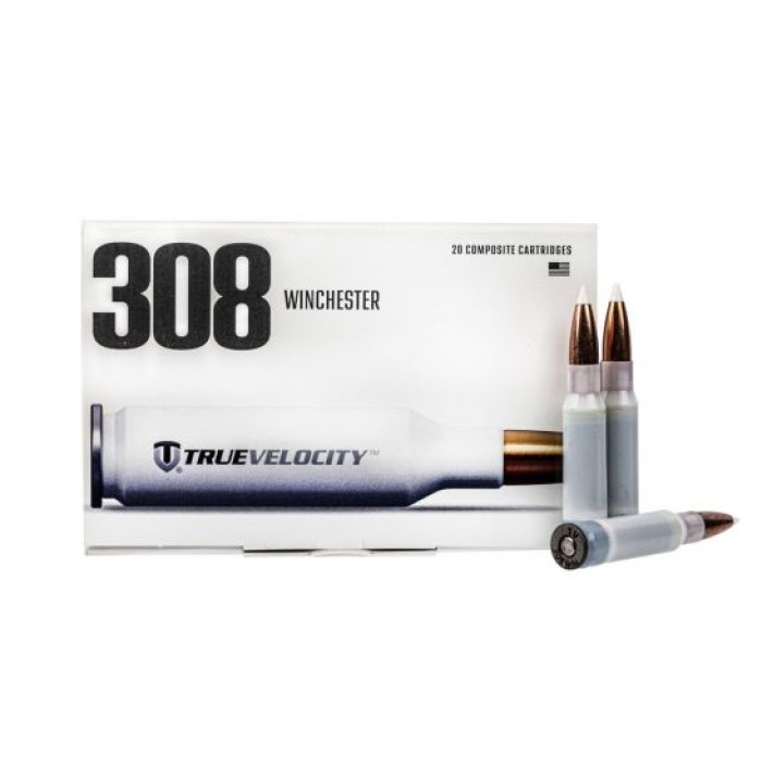 True Velocity Ammunition Composite .308 Win 165 Grain 20-Rounds AB