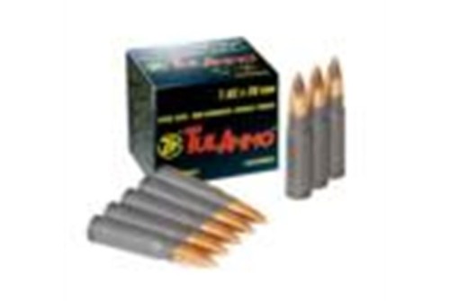 TulAmmo Steel Case Rifle Ammunition 7.62x39mm 124gr SP 2106 fps 1000/ct