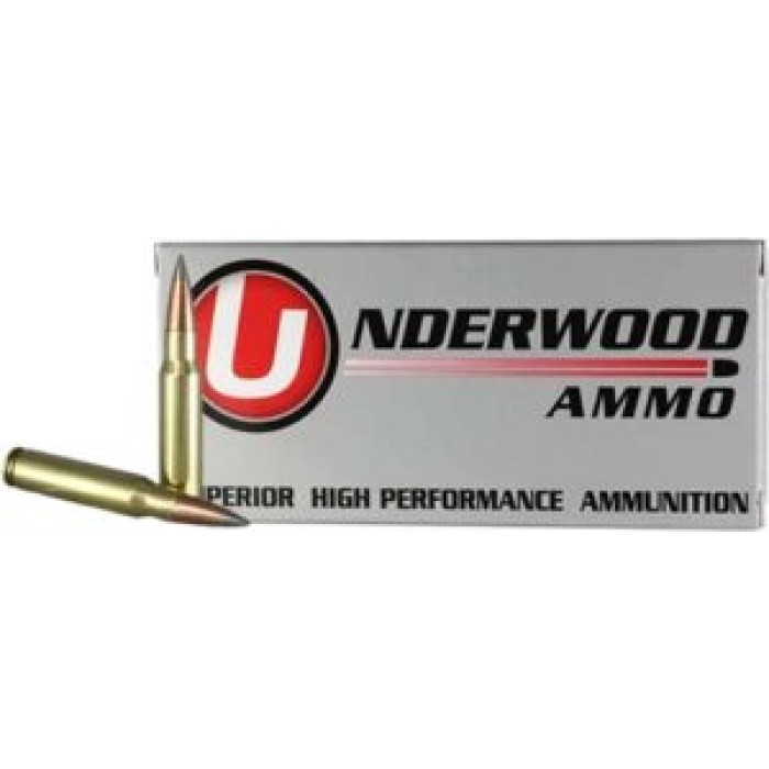 UNDERWOOD AMMO AMMO 6.5CREED 119GR. MATCH SOLID FLAS TIP 20-PACK 867