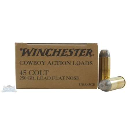 Winchester USA 45 Colt 250gr LCA "Cowboy" Ammunition 50rds - USA45CB