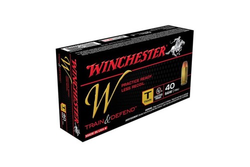 Winchester 40 S&W 180gr FMJ Train Ammunition 50rds - W40SWT