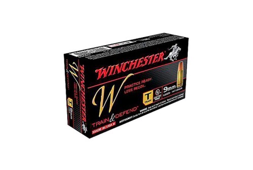 Winchester 9mm 147gr FMJ Train Ammunition 50rds - W9MMT