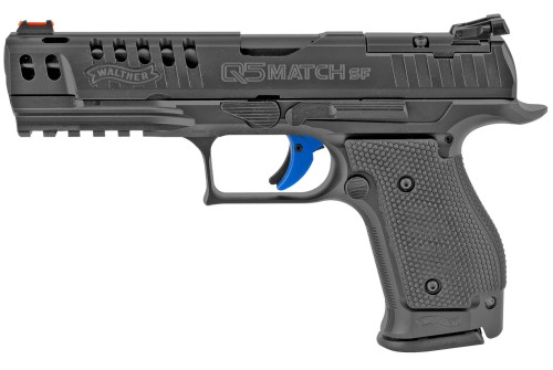 Walther PPQ Q5 Match SF 9mm 5" Barrel 10-Rounds Three Magazines