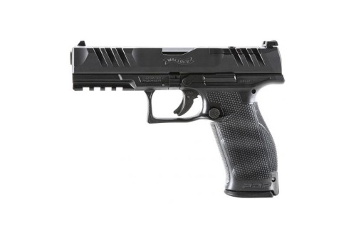 Walther PDP 4.5" Full Size Optic Ready 9mm Pistol, Black - 2842475