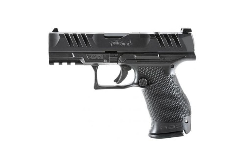 Walther PDP Compact 4" OR 10 Round 9mm Pistol, Black - 2854686