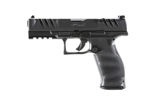 Walther PDP Full Size 10 Round Optics Ready 9mm Pistol, Black - 2858126