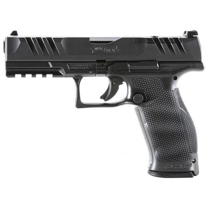 Walther PDP Full Size 10 Round Optics Ready 9mm Pistol, Black - 2858126