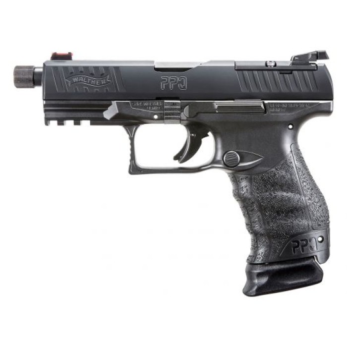 Walther PPQ Q4 Tac M2 9mm Pistol, Black - 2846934