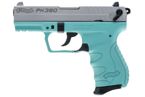 Walther PK380 .380 ACP Pistol, Angel Blue - 5050325