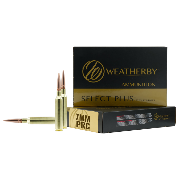 Weatherby Select Plus 7mm PRC 150gr Swift Scirocco Centerfire Rifle Ammo - 20 Rounds