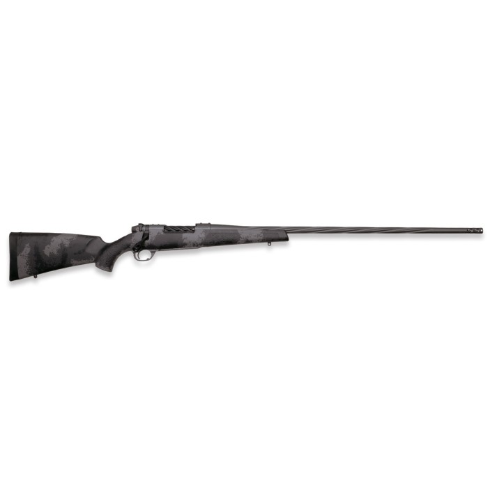 Weatherby Mark V Live Wild 308 Win, 22" Threaded Barrel, Black Graphite Camo, 4rd