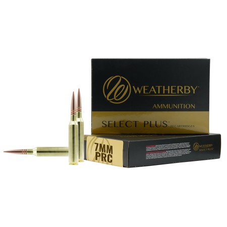 Weatherby Select Plus 7mm PRC, 175gr, Jacketed Hollow Point, 20rd Box