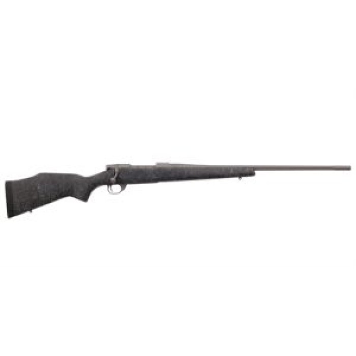 Weatherby Vanguard Backcountry .240 Mag Bolt Action Rifle, Matte Black/Spiderweb Accents - VBK240WR4O