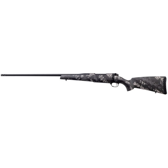 Weatherby Mark V Backcountry 2.0 Ti White / Black / Gray .240 WBY 24" Barrel 5-Rounds Left-Hand