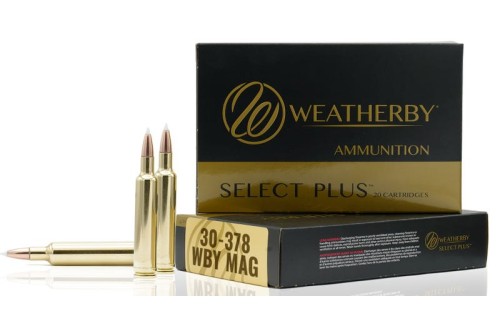 Weatherby Select Plus Brass .30-378 195-Grain 20-Rounds HC