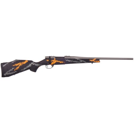 Weatherby Vanguard Compact Hunter Black / Orange .243 Win 20" Barrel 5-Rounds