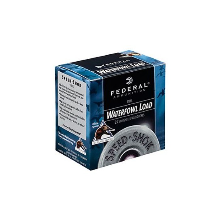 Federal 12ga 3.5" 1.5oz #2 Speed-Shok Heavy High Velocity Steel Shotshells - WF134 2