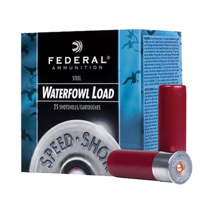 Federal 12ga 3" 1-1/8oz #4 Speed-Shok High Velocity Steel Shotshells - WF143 4