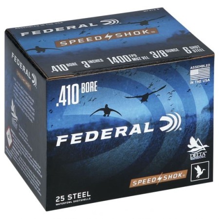 Federal Speed-Shok 3" 410 Gauge Ammo 6, 25/box - WF413 6