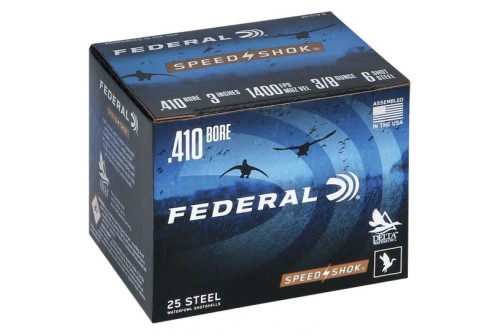 Federal Speed-Shok 3" 410 Gauge Ammo 6, 25/box - WF413 6