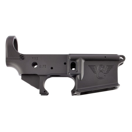 Wilson Combat TRLOWERANO AR-15 Style Lower Mil-Spec Receiver AR-15 Rifle Black Armor-Tuff