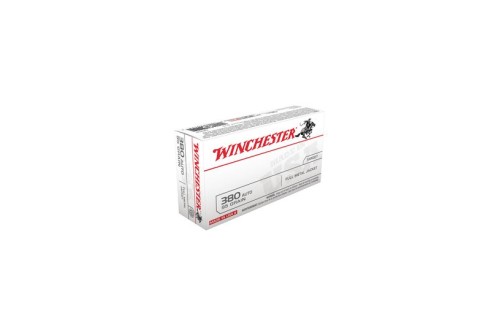 Winchester 380 Auto/ACP 95gr FMJ Ammunition 50rds - Q4206