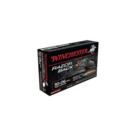 Winchester 30-06 180gr Razorback XT Ammunition 20rds - S3006WB